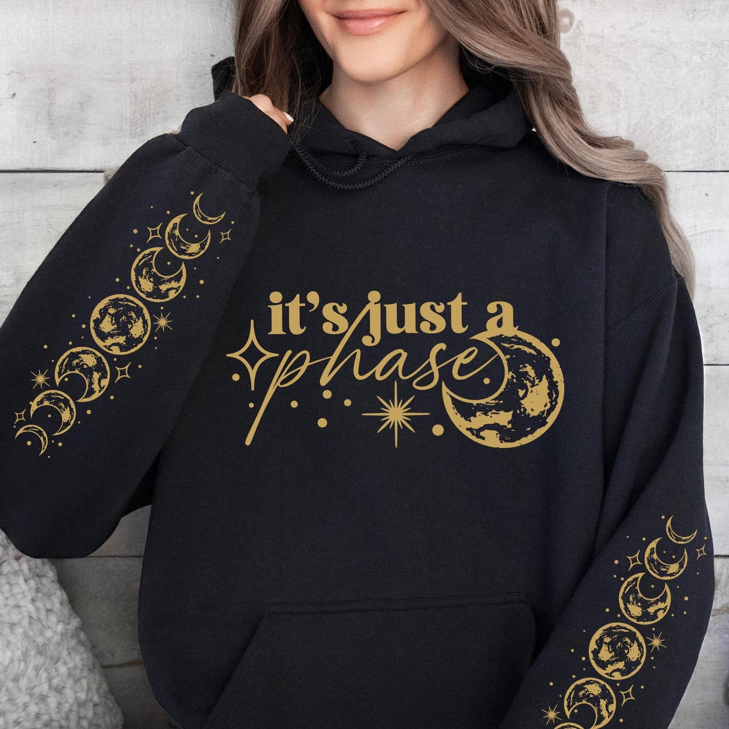 It’s Just A Phase -gold ink