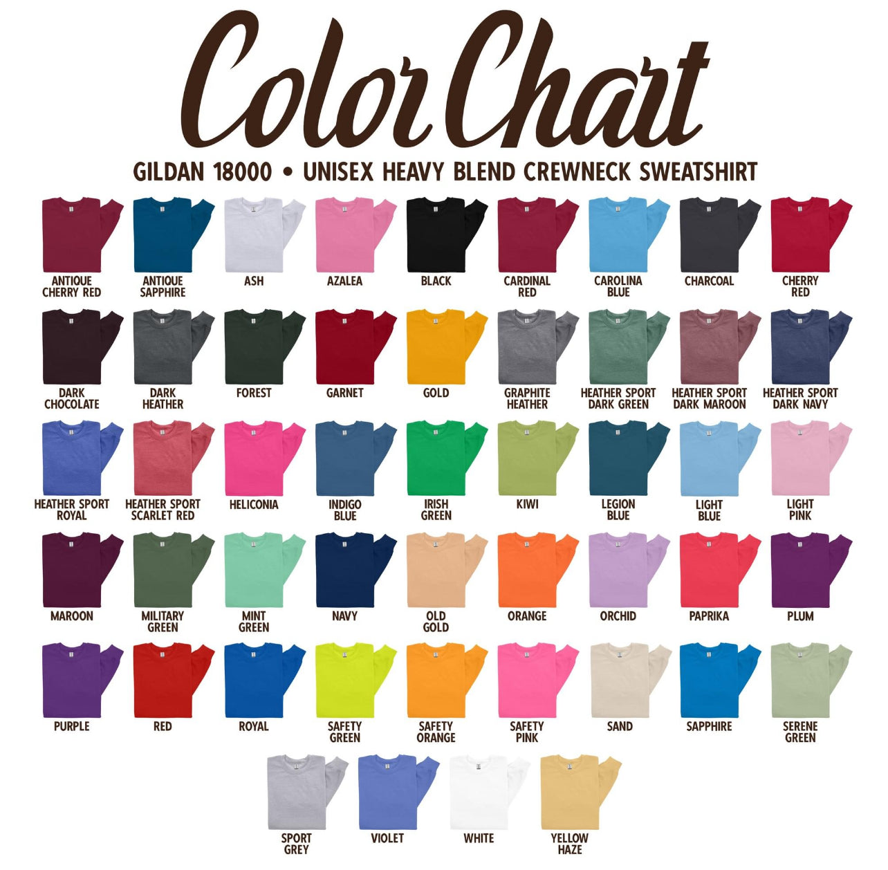 Build 2 sweatshirts