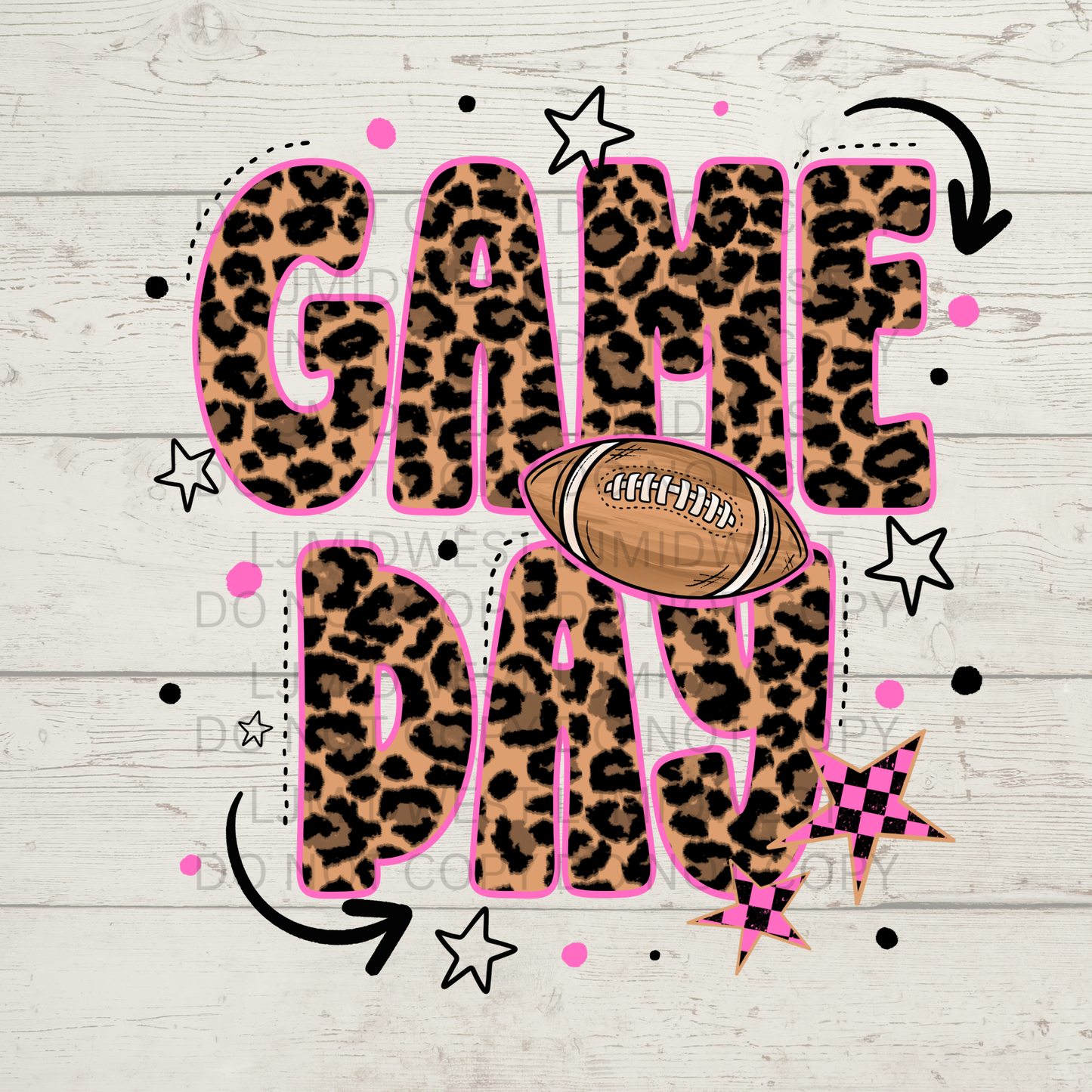 Game Day Leopard Print