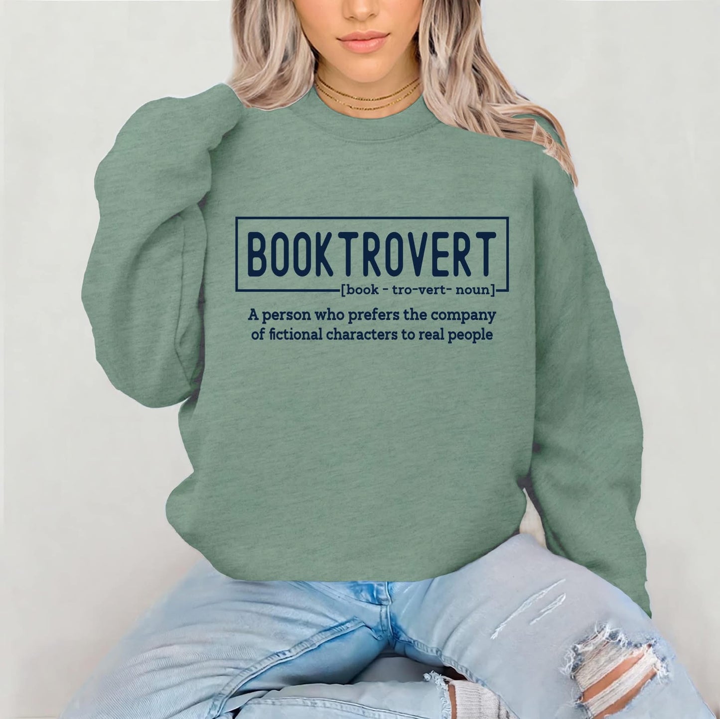 Booktrovert Navy Ink