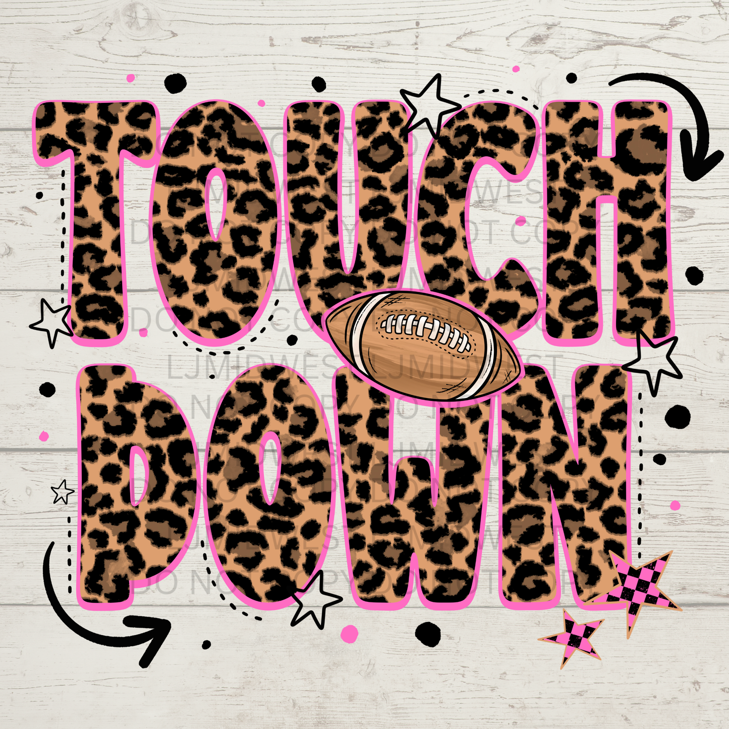 Touch Down Leopard