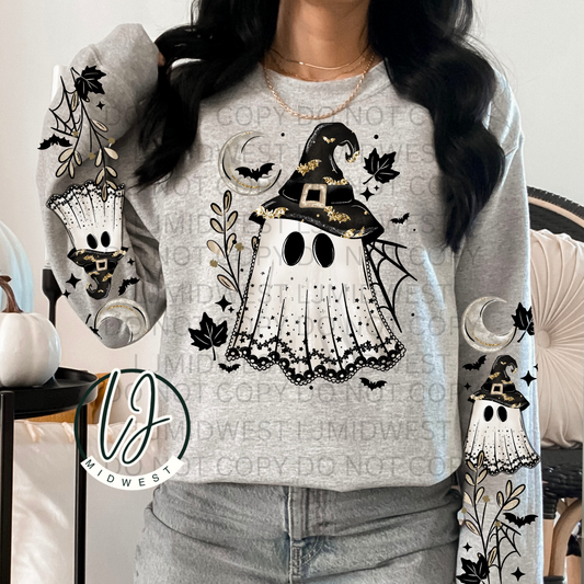 Ghost with Witch Hat + sleeves