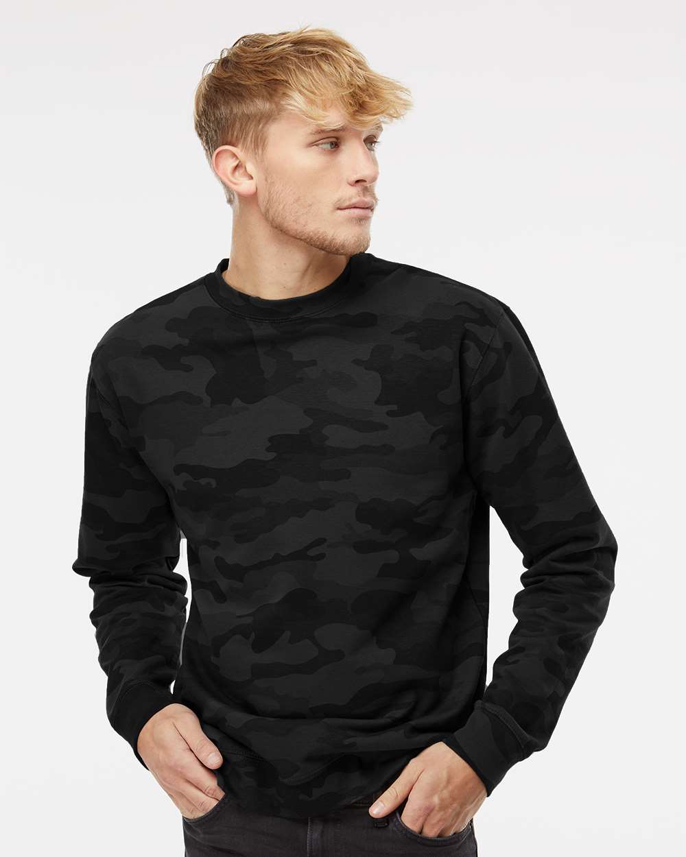 Camo Crewneck