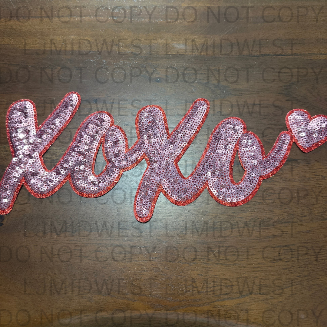 Sequin Valentines Patch